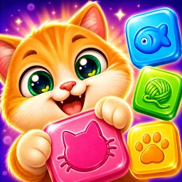 Cute Cats: Triple Tile Puzzle simgesi